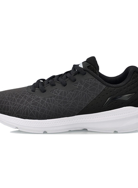 李宁正品新款女子御风V2皮面减震跑步时尚舒适运动休闲鞋ARHN236