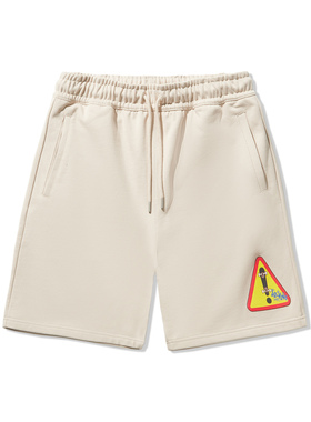 李宁正品X Phil Hackett联名系列男子简约百搭宽松短卫裤AKSU153