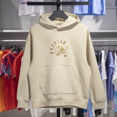 连帽卫衣AWDT093 简约柔软亲肤时尚 反伍BADFIVE男女同款 李宁正品