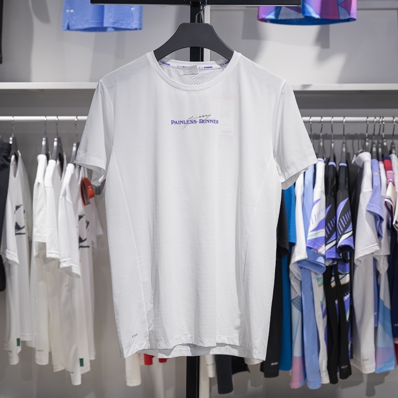 李宁正品男子透气短袖T恤