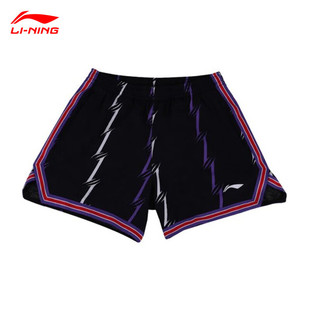 透气运动短裤 李宁正品 专业篮球系列男士 新款 AAPU075 2024年夏季
