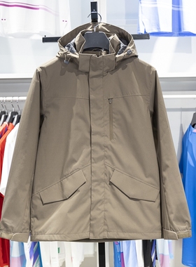 李宁正品2024春季健身系列男女款连帽时尚休闲运动外套AFDT751-10