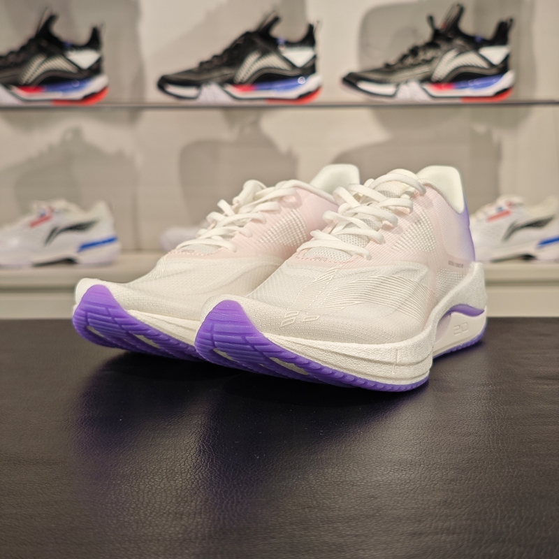 李宁正品男女系带耐磨跑鞋