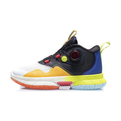 春夏款李宁篮球鞋男中大童韦德Salute圆头低帮篮球鞋YKBR030