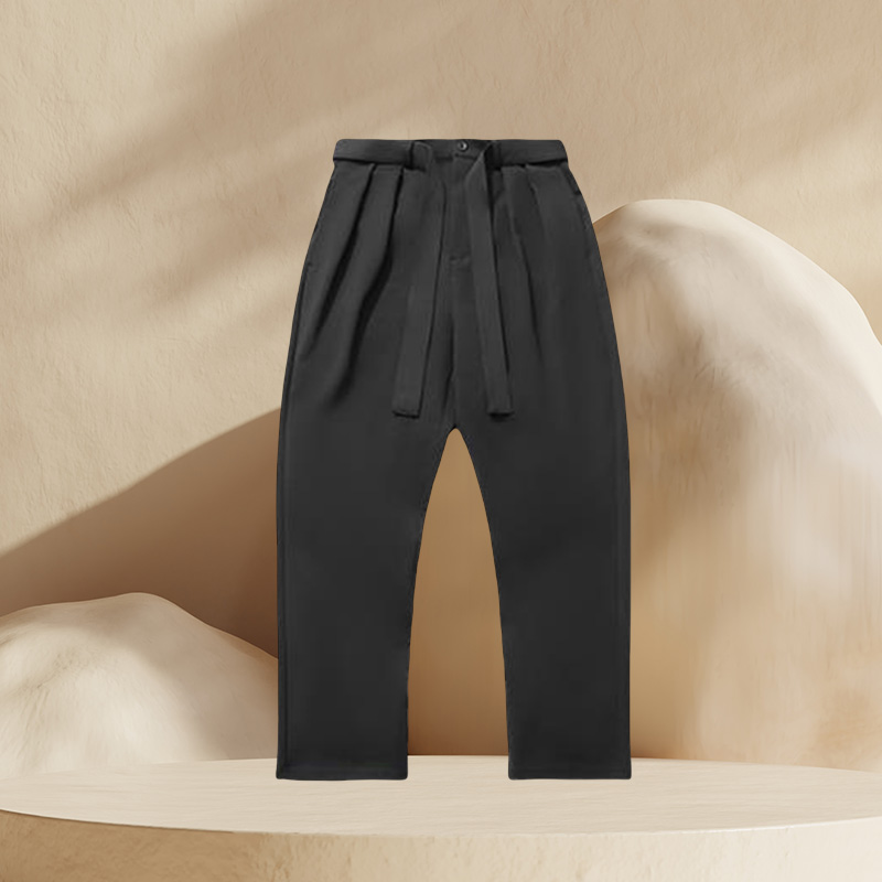 中国李宁春夏秀款卫裤男子运动休闲舒适裤子AKXR105