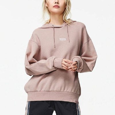 李宁卫衣女士BADFIVE篮球套头长袖连帽宽松春季女装运动服AWDR068