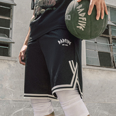 男子字母拼色速干直筒宽松篮球短裤 春季 AAPT033 李宁正品 Lining