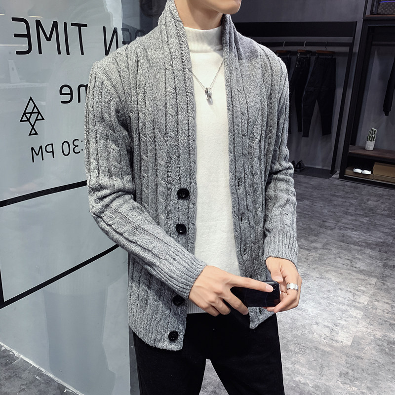 秋冬男毛衣开衫韩版修身针织衫外套1212-m9559,男装针织衫/毛衣,星座1212