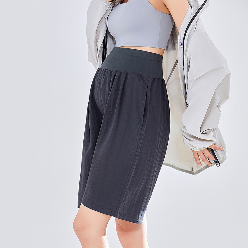 夏季孕妇五分裤托腹瑜伽山本裤