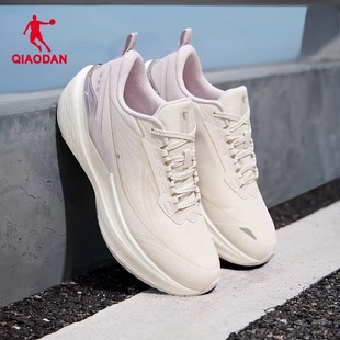 乔丹雨燕5|专业跑步鞋运动鞋女防水2026冬季新款减震轻便体侧跑鞋