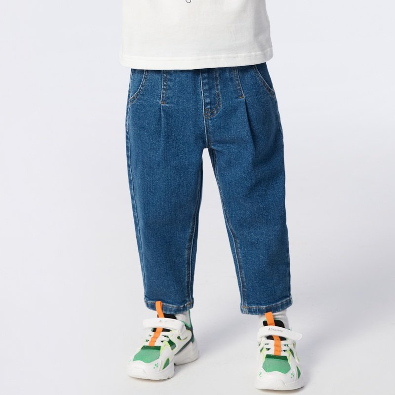男童裤子儿童休闲裤2025新款童装春秋小童宝宝长裤简约女童牛仔裤,童装/婴儿装/亲子装,儿童牛仔裤,淘宝优惠券,粉丝福利购,淘宝优惠卷