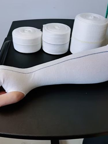 纯棉护腕双向弹力绷带管状袜套