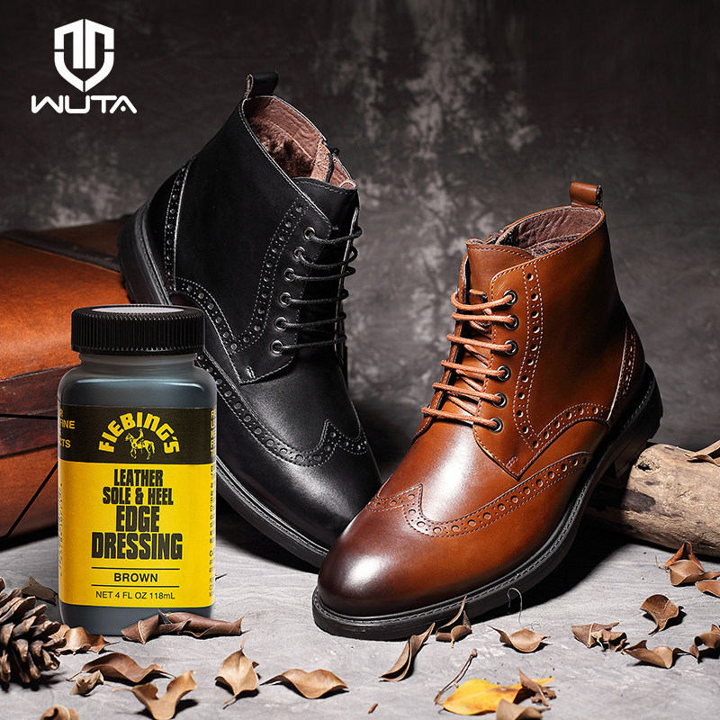 다른곳에는 없는 핸드메이드 가죽염료 AMERICAN FIEBINGS CAVALIER 가죽엣지 트리트먼트 염료래커 118ML