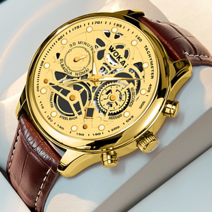 手表手表男表商务腕表电子运动表休闲皮带男士 手表男表