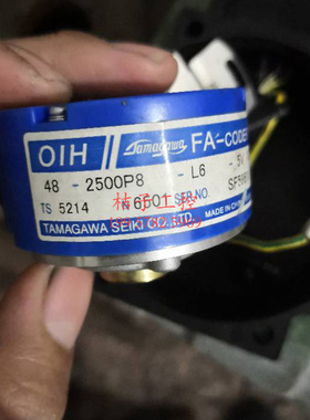 原装 多摩川伺服编码器OIH48-2500P8-L6-5V TS5214N6501现货