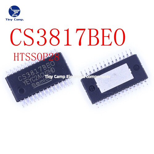 现货实拍 CS3817BEO  HTSSOP28  立体声D类音频功率放大器芯片