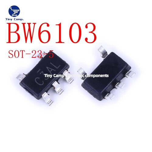 现货实拍 BW6103 SOT-23-5 印字C3AL 过充保护芯片过压告警芯片