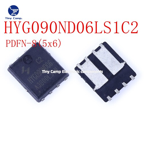 华羿微 HYG090ND06LS1C2 DFN5x6 60V 56A  双N沟道增强型MOSFET