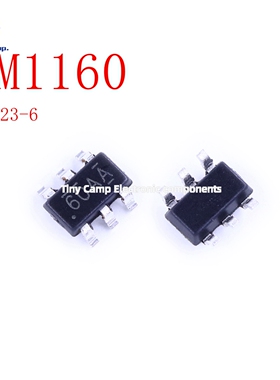 现货实拍 HM1160 SOT23-6 印字60AA 单节锂电池电量指示芯片