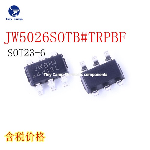 正品保障 JW5026SOTB#TRPBF SOT23-6 印字JWBHJ 电源IC 40V/1A