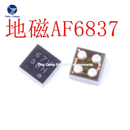三轴地磁传感器 AF6837 WLCSP-4 1.8V,0.8x0.8x0.5mm 16bits现货