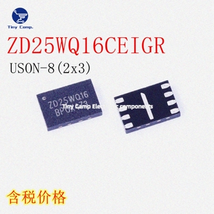 正品保障 ZD25WQ16CEIGR USON-8(2x3) NOR FLASH SPI接口16Mbit