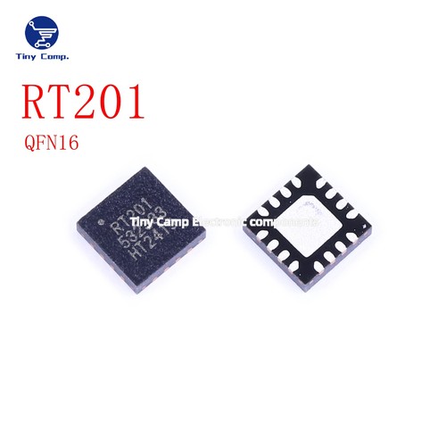 现货实拍 RT201 QFN16 2.4GHz射频功率放大器无线收发芯片直拍 - 封面