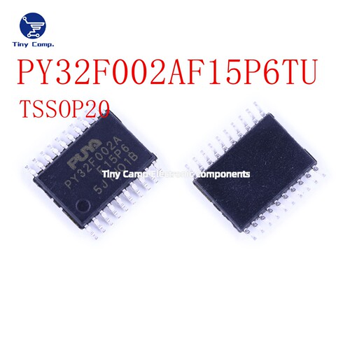 现货实拍 PY32F002AF15P6TU TSSOP20 低功耗32位微控制器原装