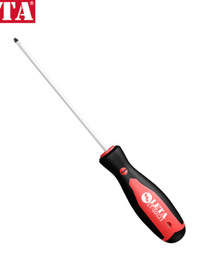 勒塔 螺丝刀小号一字3*100mm带强磁性加长螺丝批起子改锥LT-SD123