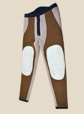 圣雅美男四层特加厚抗寒保暖高腰护膝护腰加肥加大驼绒棉裤70509