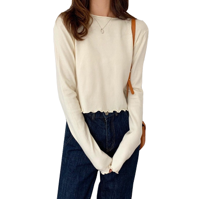 百思朵cec泫雅风针织衫冷色系