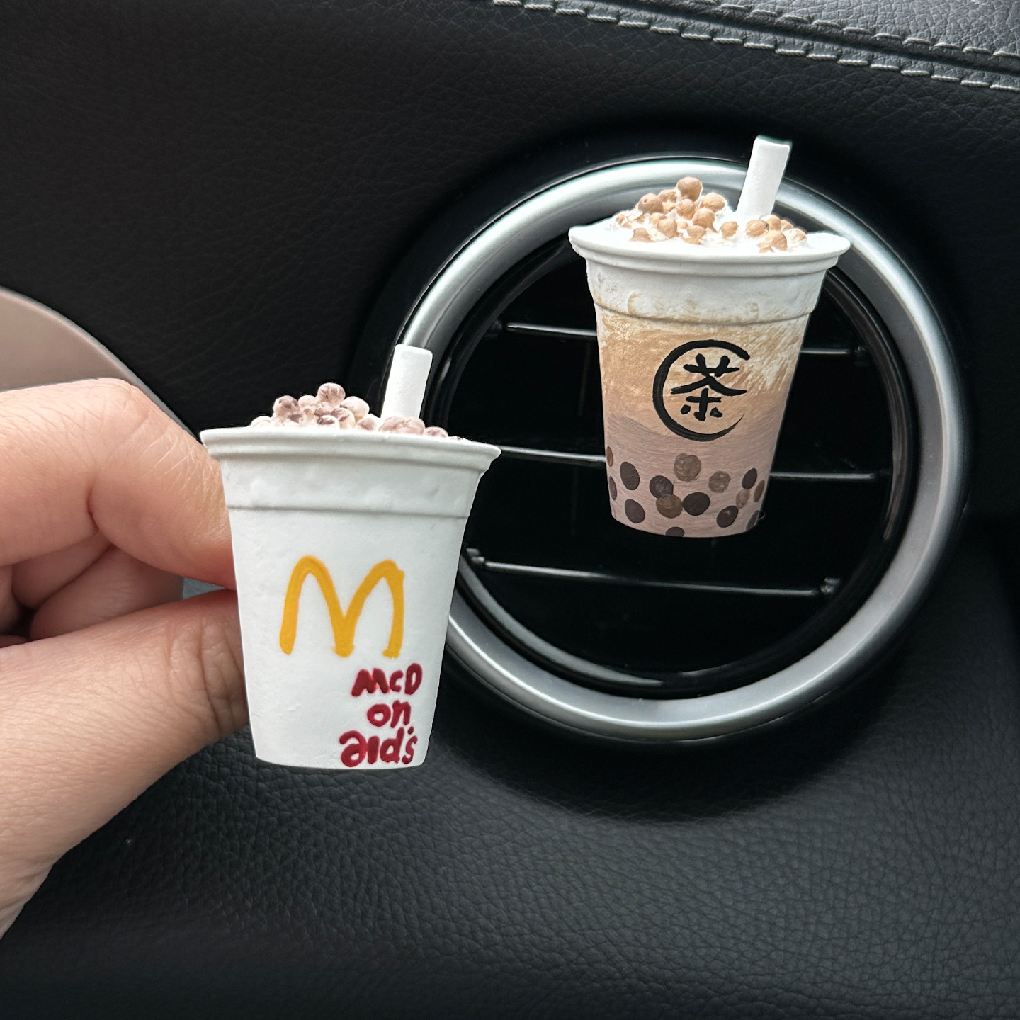 车载香水网红奶茶雪糕汽车空调出风口夹车内装饰手工香薰石膏礼物,汽车用品/电子/清洗/改装,汽车香水香薰,淘宝优惠券,粉丝福利购,淘宝优惠卷