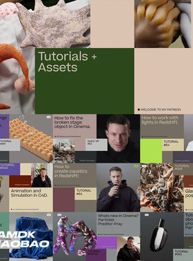 Vincent Schwenk C4D Motion Graphic 视觉特效教程合集 中文字幕