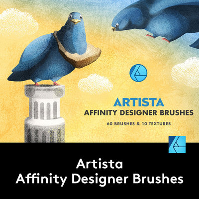 Artista Affinity Designer Brushes 铅笔素描笔刷 B2020072001