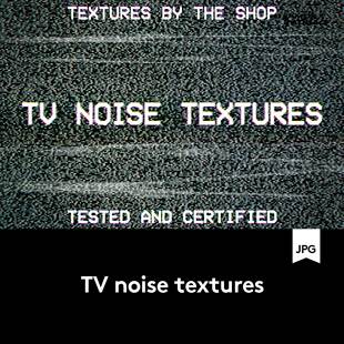 66款高清CRT TV电视显示器信号故障噪点肌理纹理背景图片设计素材