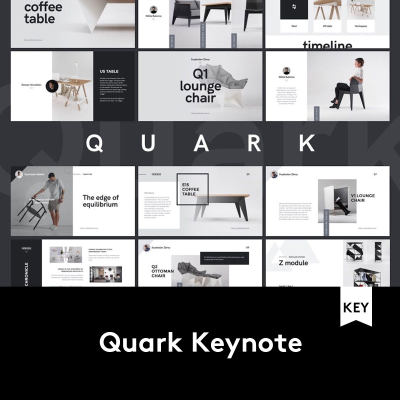 Quark PPT+Keynote 时尚家具作品集设计演示文稿模板 P2020032901