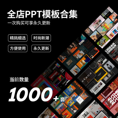 1000+套创意品牌营销图文排版PPT幻灯片Keynote演示文稿模板下载