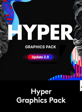 1250个潮流炫酷品牌Logo推广新媒体电商海报设计AE视频模板素材