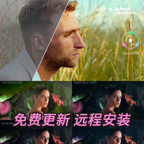 胶片模拟视频调色插件 Dehancer Pro 达芬奇/FCPX/AE/PS Win/Mac
