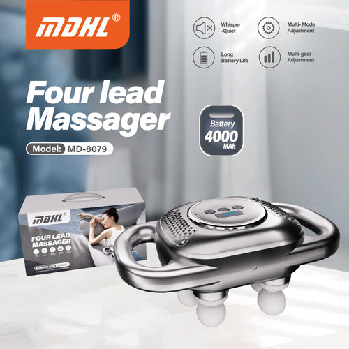 新款八头筋膜枪充电款肌