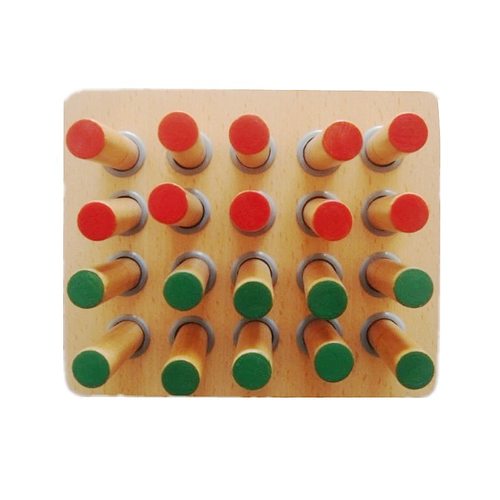 康复训练木插板手指精细