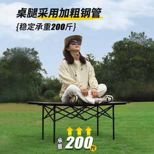 户外折叠椅子桌子套装春游折叠休闲桌椅露营野外用品大全野炊装备