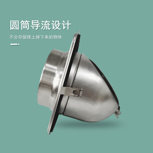 厨房墙上烟道口不锈钢高