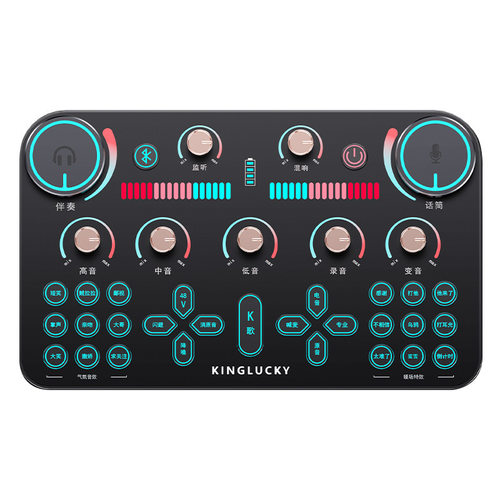 V20直播声卡录音唱歌专用