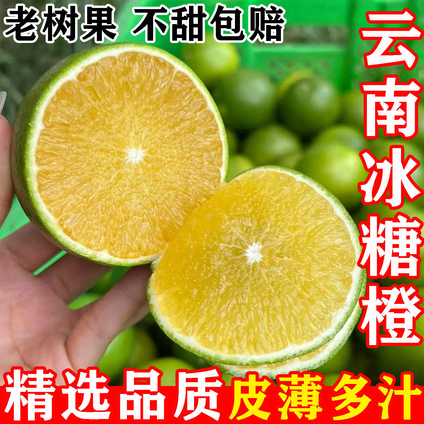 【正宗云南哀牢山冰糖橙】
