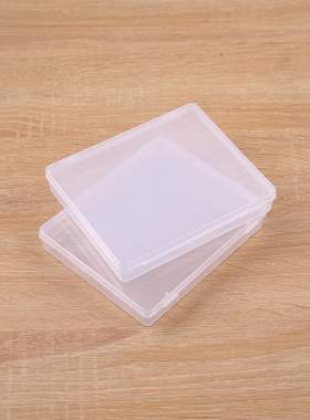 PP空盒透明有盖塑料盒样品展示盒首饰品珠宝水钻盒小工具零件盒