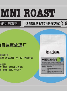 【LETSGRIND】全能烘焙系列 埃塞俄比亚如目达摩 中浅咖啡豆120g