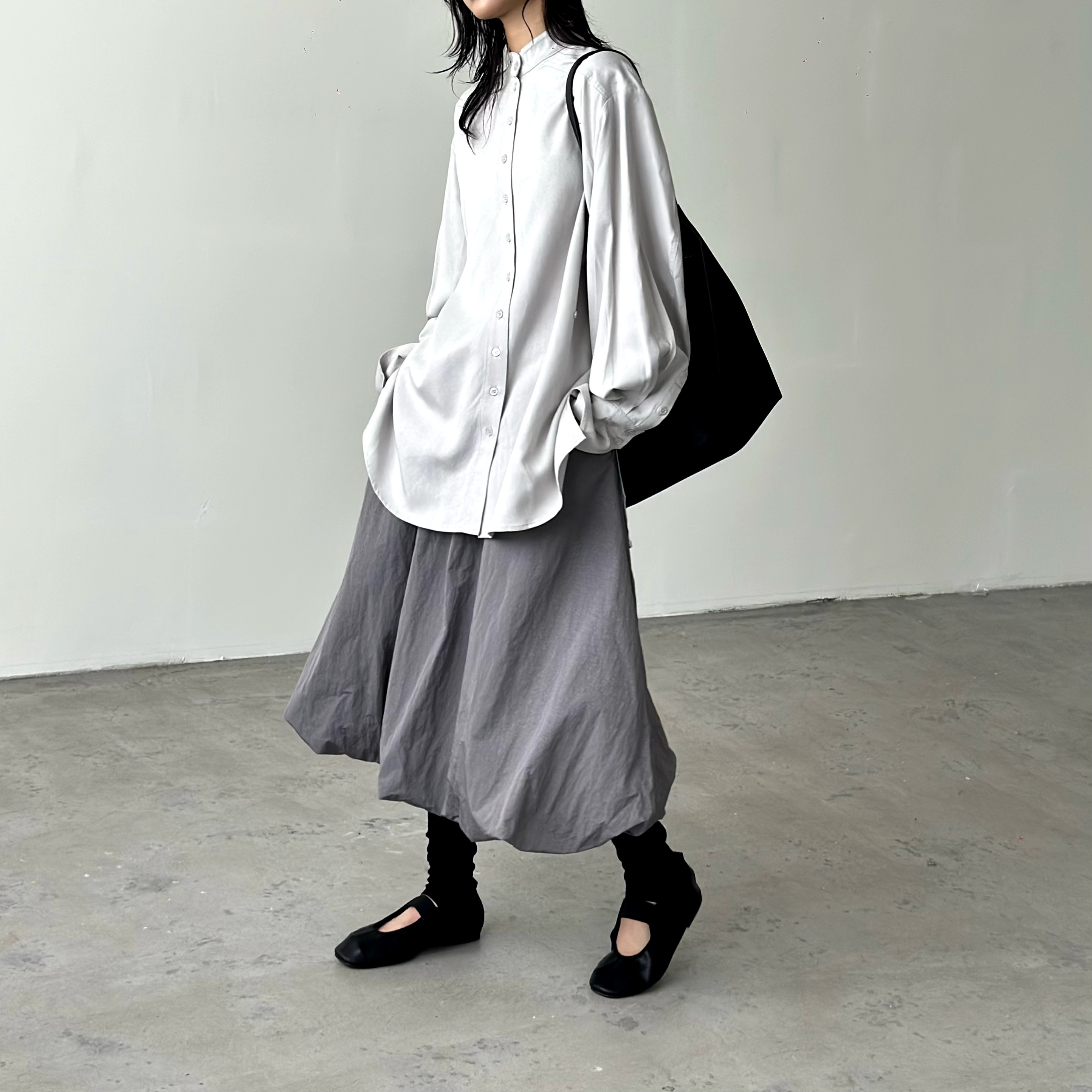 Vesca亚麻极简高级感衬衫