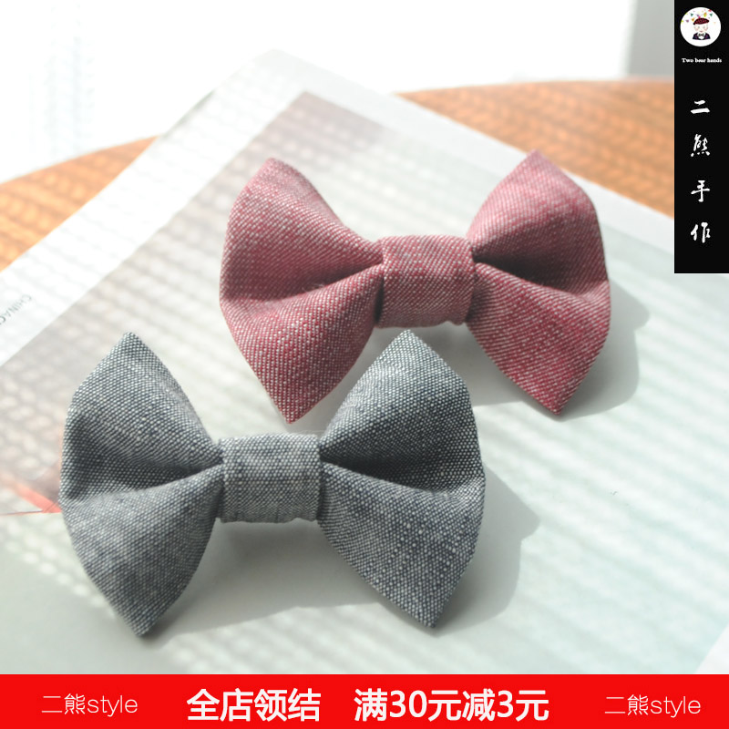 宝宝儿童领结男童礼服饰品