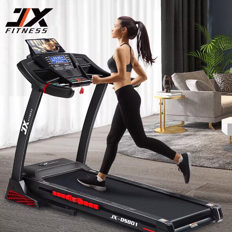 JX军霞跑步机家用款健身器材可折叠室内走步机健身房专用